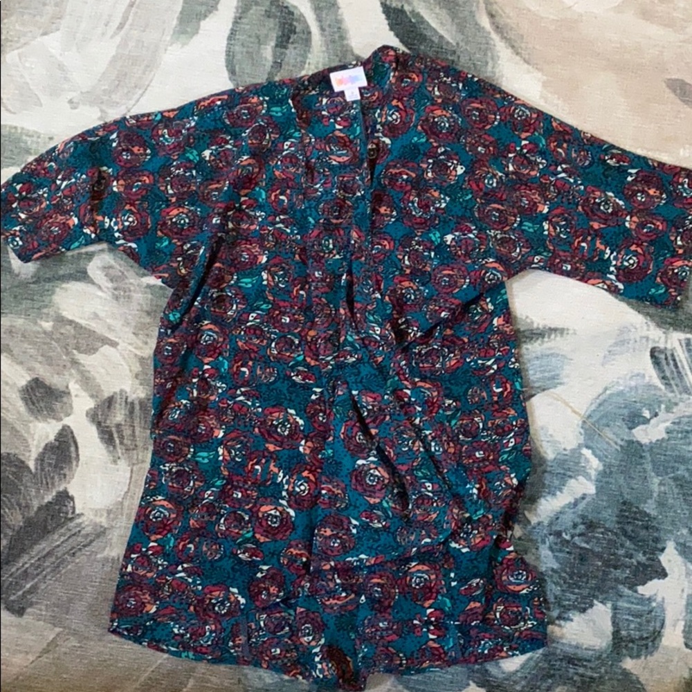 LuLaRoe Bianca Kimono size 3